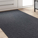 vidaXL Szőnyeg futó Szürke 80 x 300 cm szövet