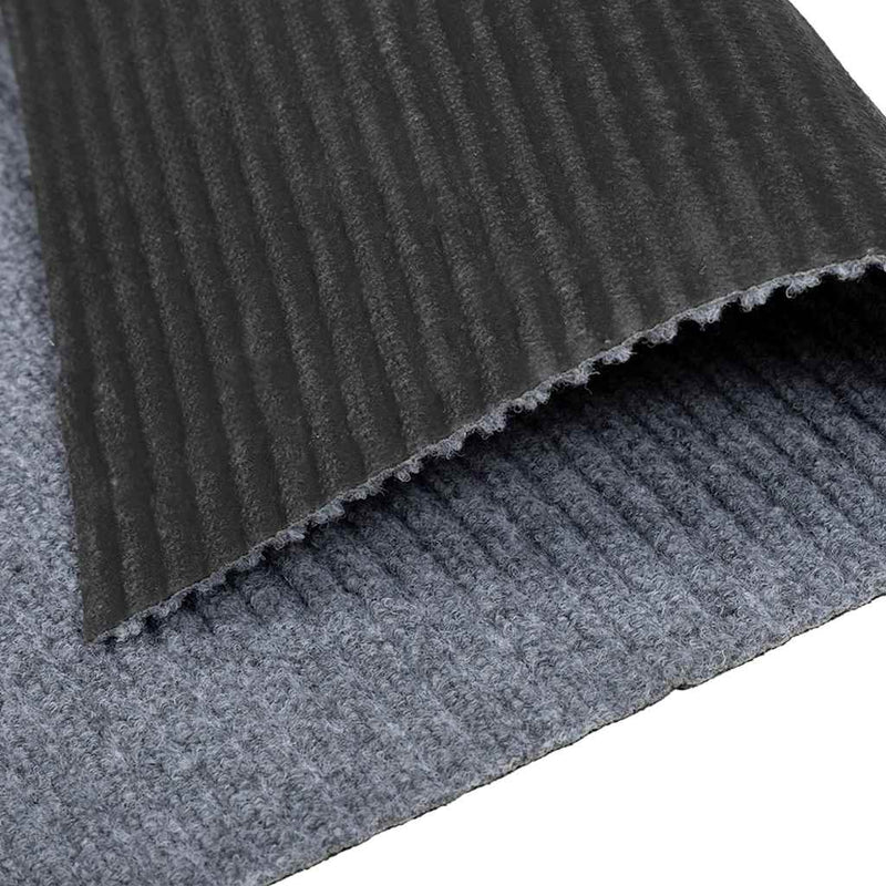 vidaXL Szőnyeg futó Világosszürke 80 x 250 cm szövet