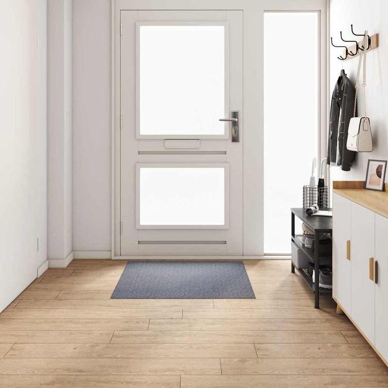 vidaXL Szőnyeg futó Világosszürke 100 x 100 cm szövet