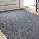 vidaXL Szőnyeg futó Világosszürke 100 x 250 cm szövet