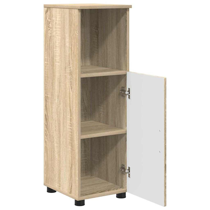 vidaXL Fürdőszoba bútor szett 3 pcs sonoma tölgy 61 x 35 x 64 cm