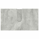 vidaXL Fürdőszoba bútor szett tárolóval 3 pcs Beton szürke Faanyag