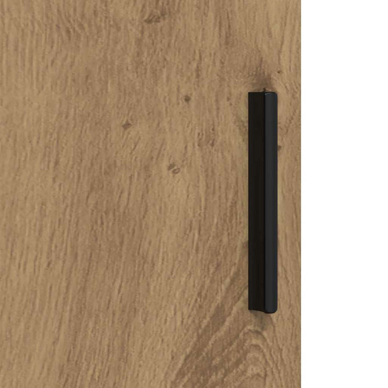 vidaXL Fürdőszoba bútor szett 3 pcs kézműves tölgy 61 x 35 x 64 cm