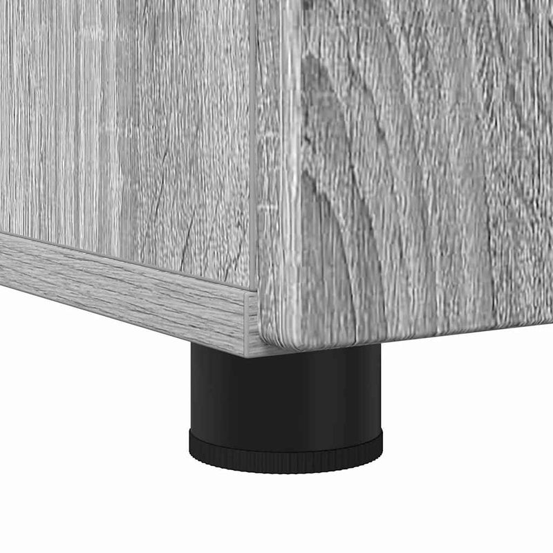 vidaXL Fürdőszoba bútor szett 3 pcs Szürke sonoma 61 x 35 x 64 cm