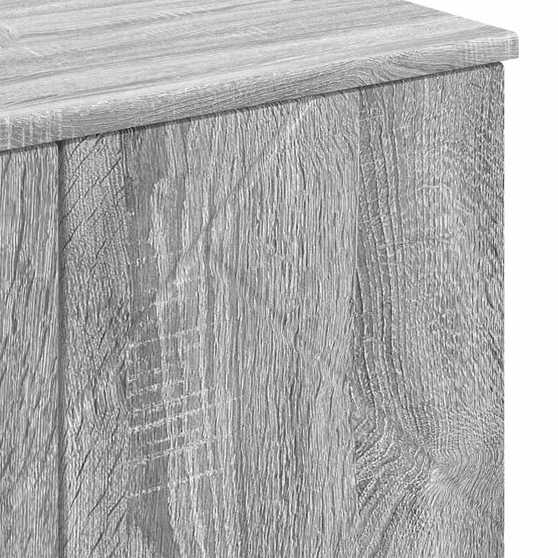 vidaXL Fürdőszoba bútor szett 3 pcs Szürke sonoma 61 x 35 x 64 cm