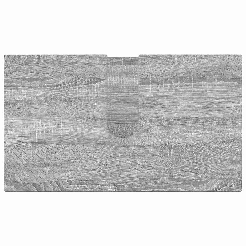 vidaXL Fürdőszoba bútor szett 3 pcs Szürke sonoma 61 x 35 x 64 cm