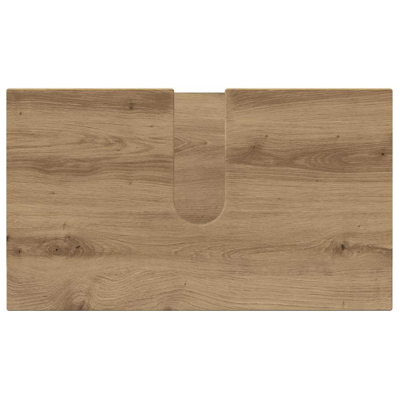 vidaXL Fürdőszoba bútor szett 3 pcs kézműves tölgy 61 x 35 x 64 cm