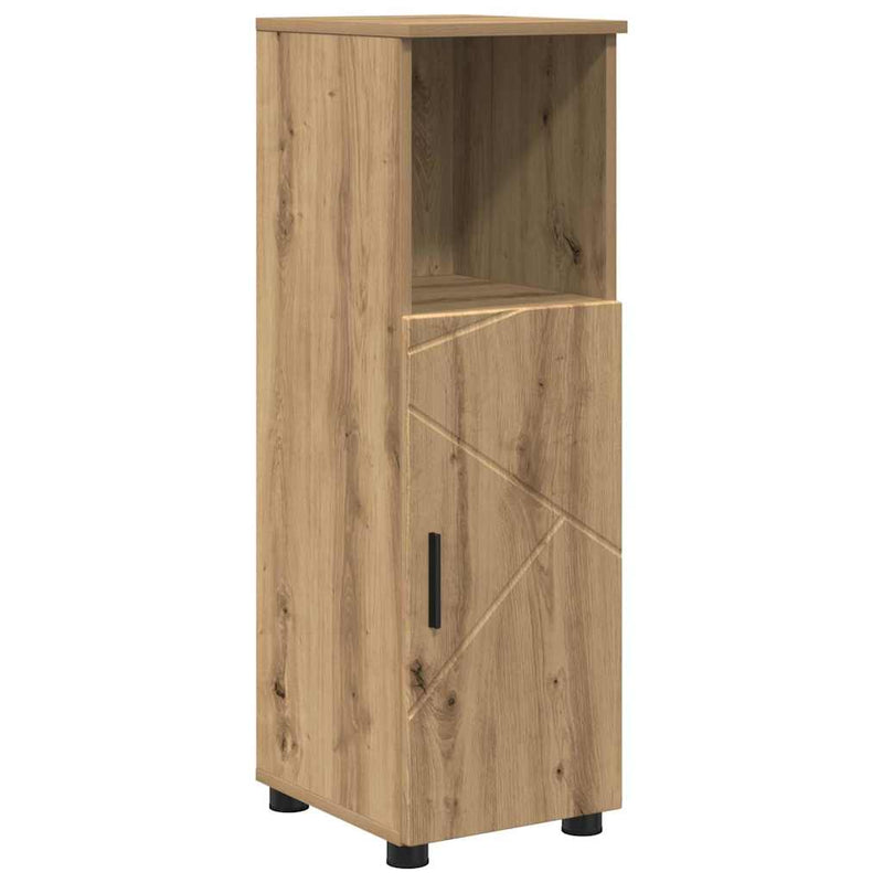 vidaXL Fürdőszoba bútor szett 4 pcs kézműves tölgy 61 x 35 x 64 cm