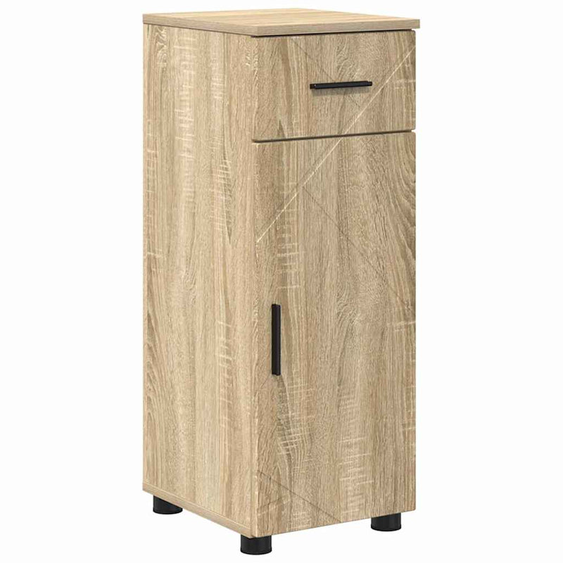 vidaXL Fürdőszoba bútor szett 4 pcs sonoma tölgy 61 x 35 x 64 cm