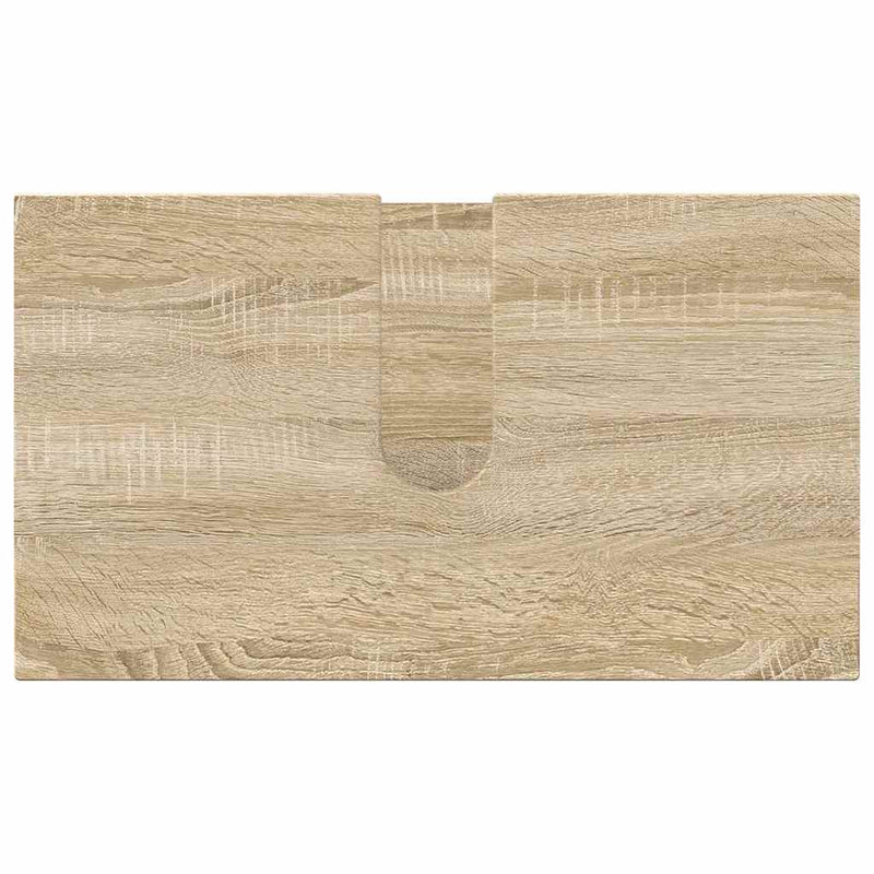 vidaXL Fürdőszoba bútor szett 4 pcs sonoma tölgy 61 x 35 x 64 cm