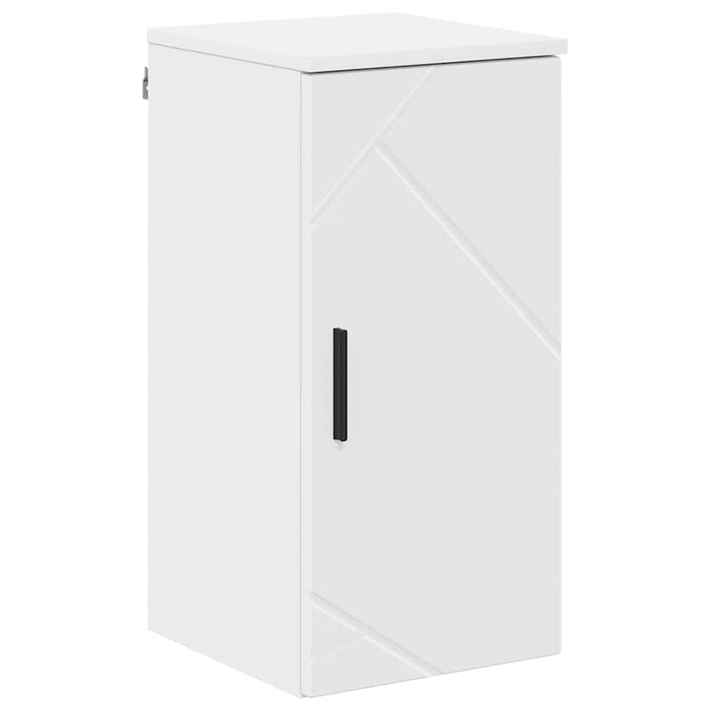 vidaXL Fürdőszoba bútor szett 5 pcs Fehér 61 x 35 x 64 cm Faanyag