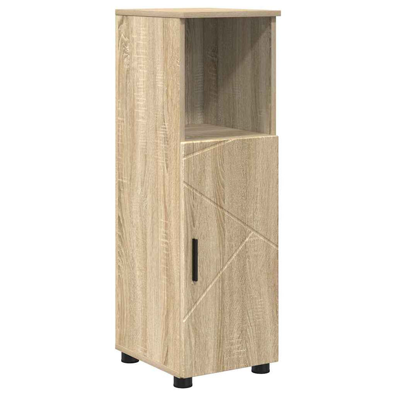 vidaXL Fürdőszoba bútor szett 5 pcs sonoma tölgy 61 x 35 x 64 cm
