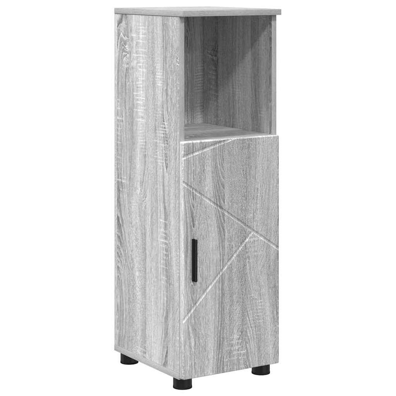 vidaXL Fürdőszoba bútor szett 5 pcs Szürke sonoma 61 x 35 x 64 cm