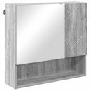 vidaXL Fürdőszoba bútor szett 4 db Szürke Sonoma 61 x 35 x 64 cm