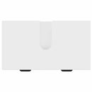 vidaXL Fürdőszoba bútor szett fiókkal tárolóval Fehér Műanyag fa, fém