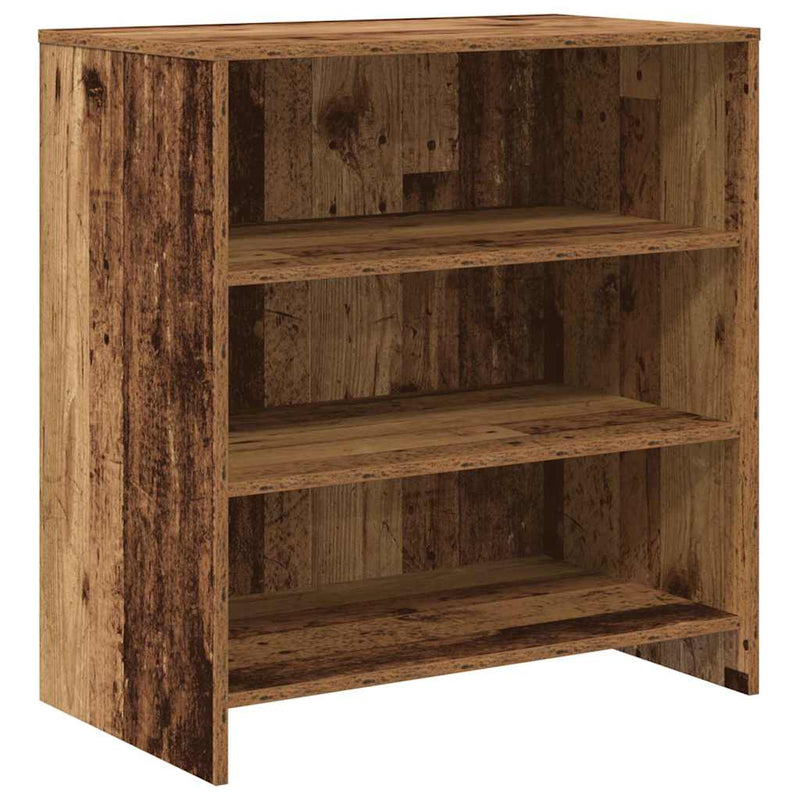 vidaXL Oldalszekrények 3 pcs Régi fa 70 x 41 x 75 cm Faanyag