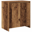 vidaXL Széf fiókkal 3 pcs Öreg fa 70 x 41 x 75 cm Faanyag