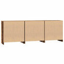 vidaXL Széf fiókkal 3 pcs Öreg fa 70 x 41 x 75 cm Faanyag