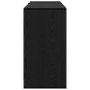 vidaXL Széf 3 pcs Musta tammi 70 x 41 x 75 cm Faanyag