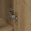 vidaXL Széf 3 pcs Artisan tölgy 70 x 41 x 75 cm Faanyag