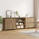 vidaXL Széf 3 pcs Artisan tölgy 70 x 41 x 75 cm Faanyag