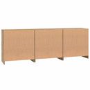 vidaXL Széf 3 pcs Artisan tölgy 70 x 41 x 75 cm Faanyag