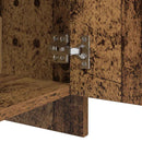 vidaXL Oldalszekrények 2 pcs Régi fa 70 x 41 x 75 cm Faanyag