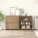 vidaXL Széf 2 pcs Artisan tölgy 70 x 41 x 75 cm Faanyag