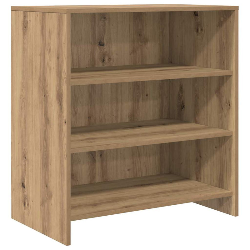 vidaXL Oldalszekrények 2 pcs kézműves tölgy 70 x 41 x 75 cm Faanyag
