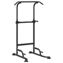 vidaXL Erőtorony húzódzkodó állomás Fekete 102 x 95 x 210 cm