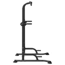vidaXL Erőtorony húzódzkodó állomás Fekete 102 x 95 x 210 cm