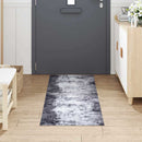 vidaXL Konyhai szőnyeg Szürke 180 x 60 cm Bársony