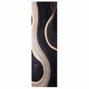 vidaXL Konyhai szőnyeg Fekete 150 x 45 cm Bársony