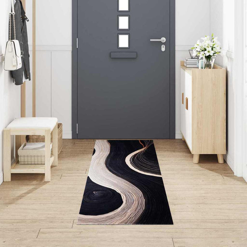 vidaXL Konyhai szőnyeg Other Hullám 60 x 300 cm Bársony