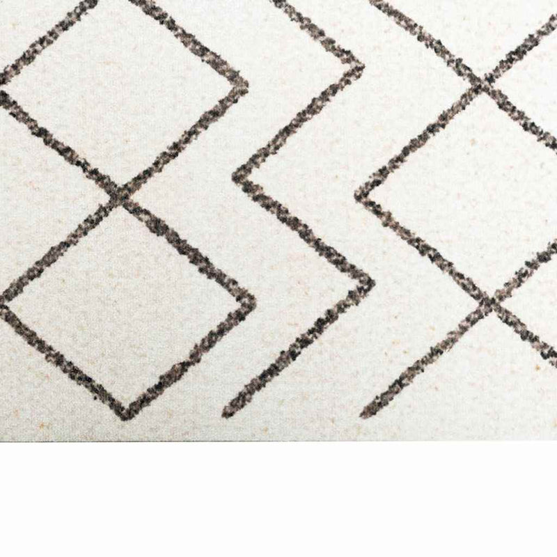 vidaXL Konyhai szőnyeg Geometric Geometrikus 60 x 180 cm Bársony