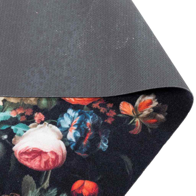 vidaXL Konyhai szőnyeg Floral Virágok 60 x 180 cm Bársony