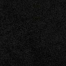 vidaXL Ajtószőnyeg Fekete 60 x 40 x 1.2 cm Mackófleece