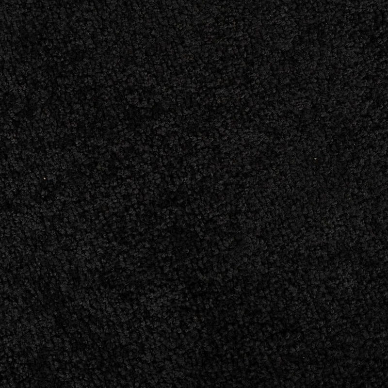 vidaXL Ajtószőnyeg Fekete 60 x 40 x 1.2 cm Mackófleece