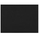 vidaXL Ajtószőnyeg Fekete 60 x 40 x 1.2 cm Mackófleece
