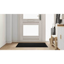 vidaXL Ajtószőnyeg Fekete 60 x 40 x 1.2 cm Mackófleece