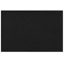 vidaXL Ajtószőnyeg Fekete 60 x 40 x 1.2 cm Mackófleece