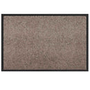 vidaXL Ajtószőnyeg Bézs 60 x 40 x 1.2 cm Mackófleece