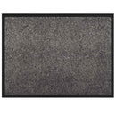 vidaXL Ajtószőnyeg Világosszürke 60 x 40 x 1.2 cm Mackófleece