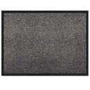 vidaXL Ajtószőnyeg Világosszürke 60 x 40 x 1.2 cm Mackófleece