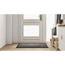 vidaXL Ajtószőnyeg Világosszürke 60 x 40 x 1.2 cm Mackófleece