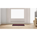 vidaXL Ajtószőnyeg Bordó 60 x 40 x 1.2 cm Mackófleece