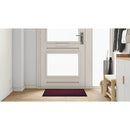 vidaXL Ajtószőnyeg Bordó 60 x 40 x 1.2 cm Mackófleece