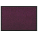 vidaXL Ajtószőnyeg Bordó 60 x 40 x 1.2 cm Mackófleece