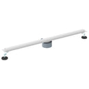 vidaXL 360° zuhany lefolyó vékony modellel Ezüst 90 cm