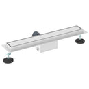 vidaXL 2 az 1-ben zuhanylefolyó Ezüst 60 cm Rozsdamentes acél 304